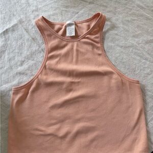 Peach Sleeveless Women's Top